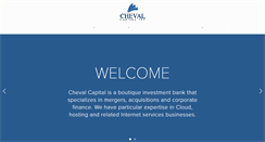 Desktop Screenshot of chevalcap.com